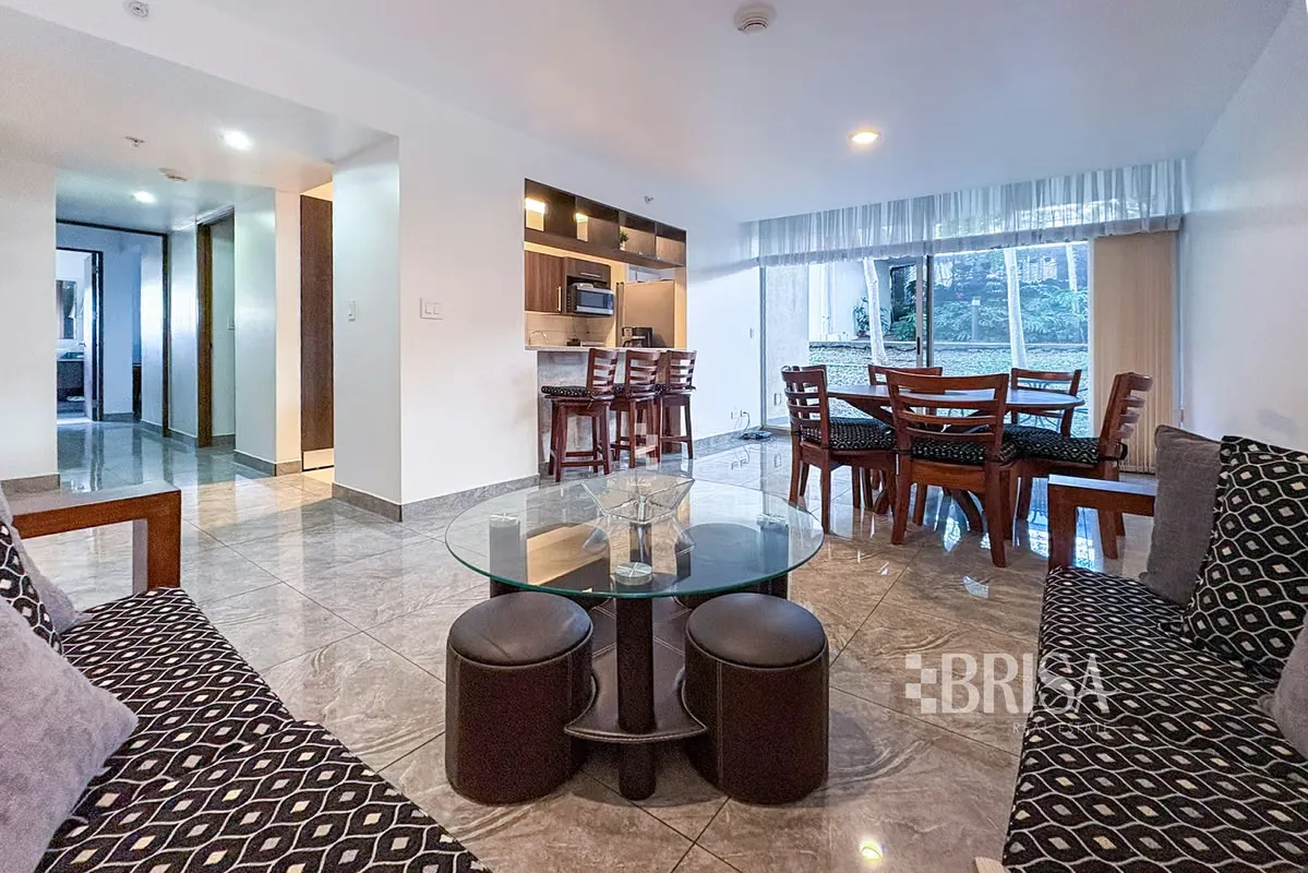 78 m² + 14 m² parking. 2 bedrooms, 2 bathrooms, living-dining area, kitchen with granite ...