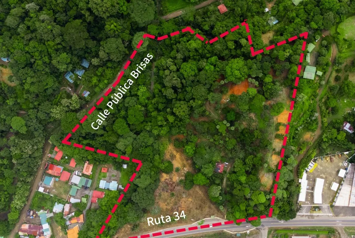 BUILDING PROPERTY WITH PUBLIC ROAD IN ROAD VIEWS, IN LA COLONIA – 14.2 ACRES, photo 2