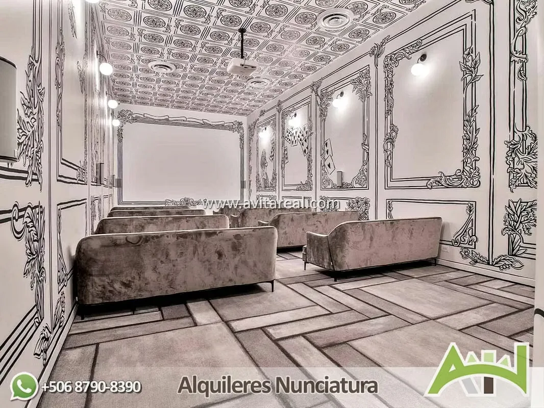 Modern apartment for rent at SECRT Sabana, a contemporary tower featuring an excellent location and exclusive amenities. Includes A/C and a washer-dryer unit., photo 4