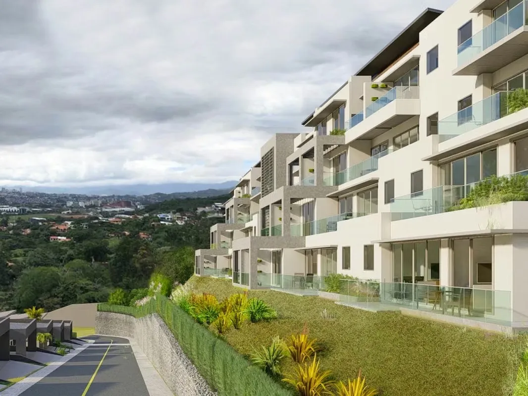 This beautiful condominium is located in the mountains of Guachipelín, with a delightful climate and spectacular views.