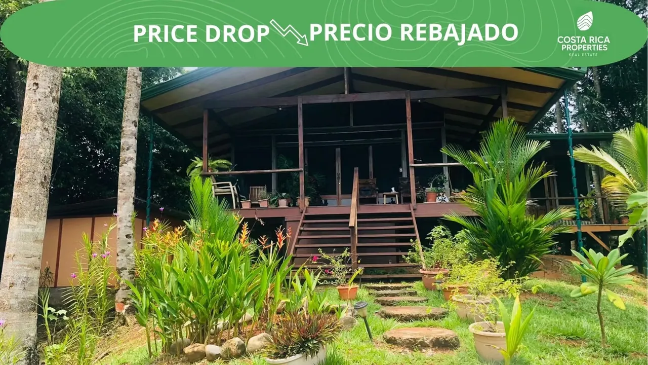 House for Sale in Sierpe, Osa, Jungle House