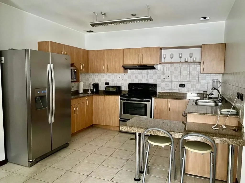 FURNISHED 90M2 WITH SERVICES INCLUDED IN TOWER IN BEAUTIFUL TREJOS