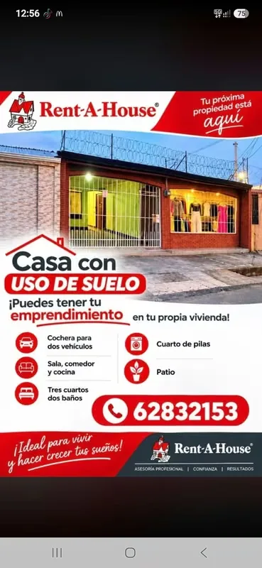 ¡CASA CON LOCAL COMERCIAL - IDEAL PARA VIVIR Y EMPRENDER!Se alquila casa con local comercial integrado, perfecta para quien quiere tener su negocio y su hogar en el mismo ...