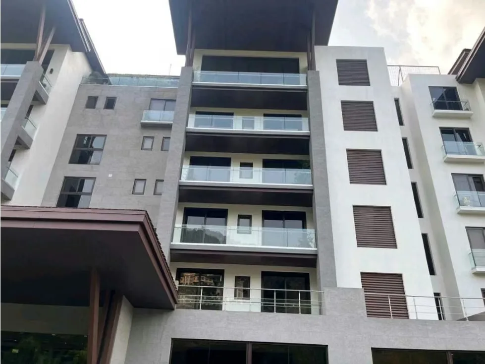 VENTA DE APARTAMENTO AMOBLADO, SAN JOSÉ, ESCAZÚ, VISTAS DE MONASTERIO