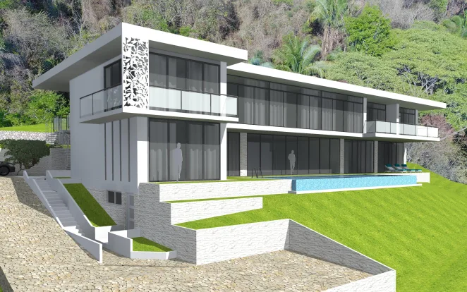 Oceanview property with a possible building  project of 10 apartments  for sale in Playa Carrillo, photo 6