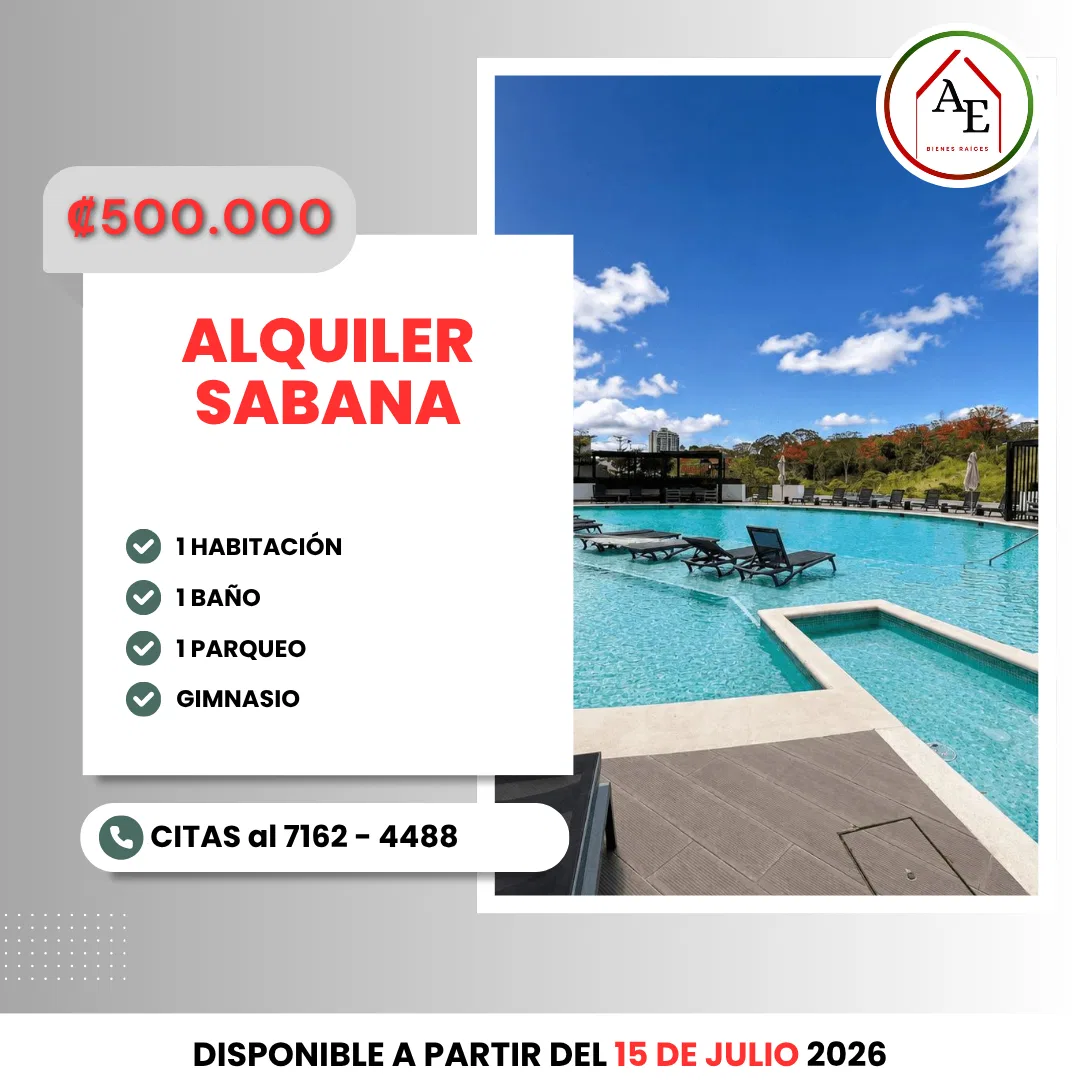 ALQUILER DE APARTAMENTO – SABANA - ID150AF