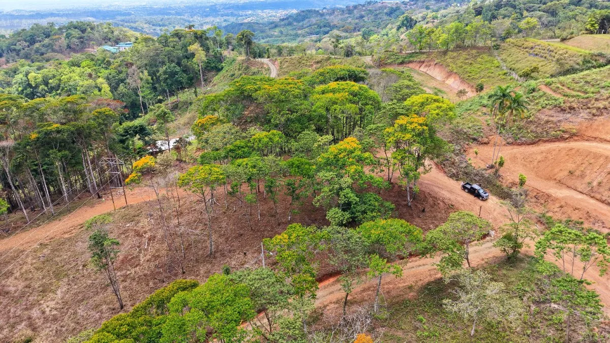 SE VENDE LOTE RESIDENCIAL EN LA MONTAÑA CON HERMOSAS VISTAS EN QUEBRADAS - Venta en Pérez Zeledón, photo 4