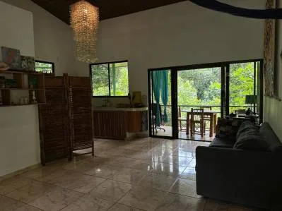 Vida sostenible de la granja a la mesa con casa, casa de huéspedes, Tinamastes a orillas del río., photo 9
