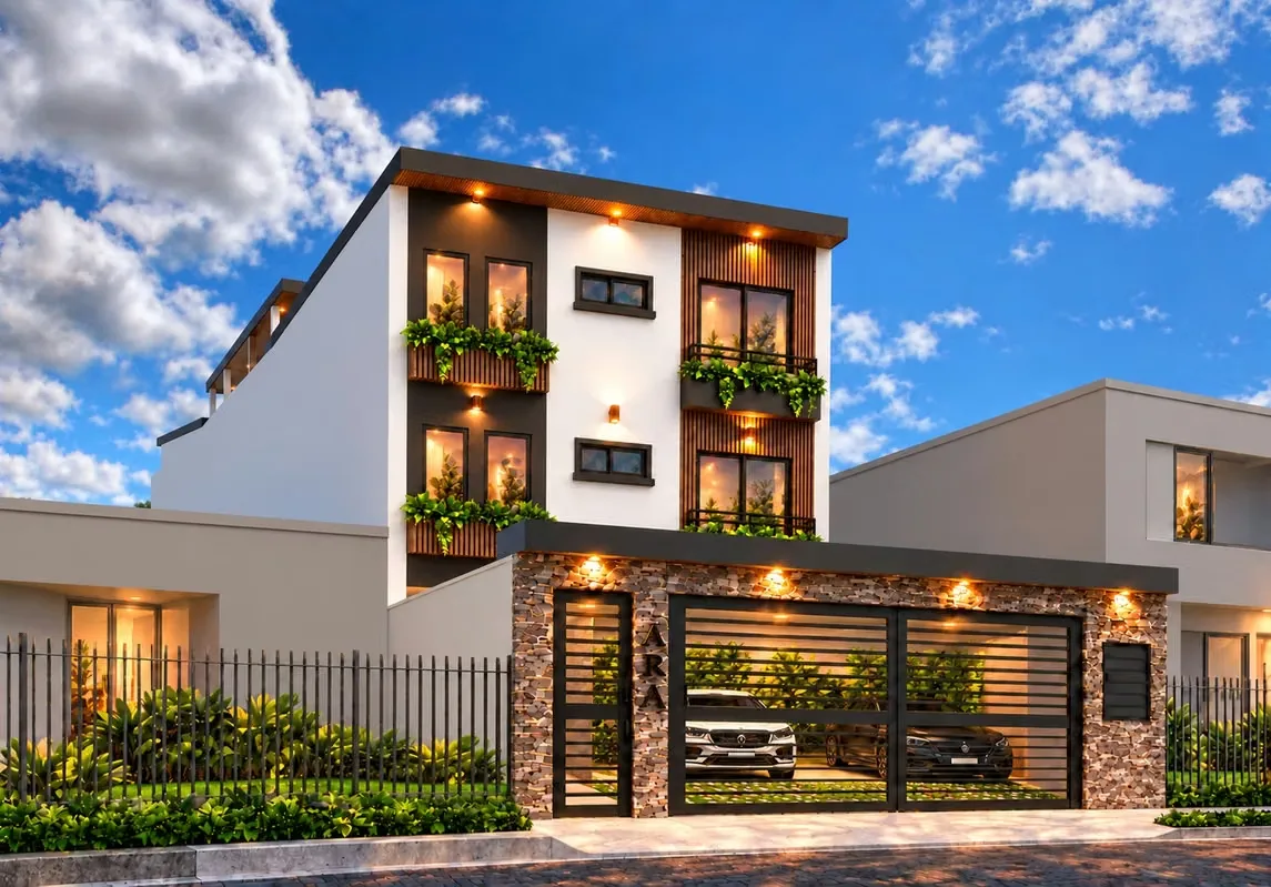 2 habitaciones, 2 baños, balcón, cocina, área de lavado, todos los muebles con sobres de cuarzo.