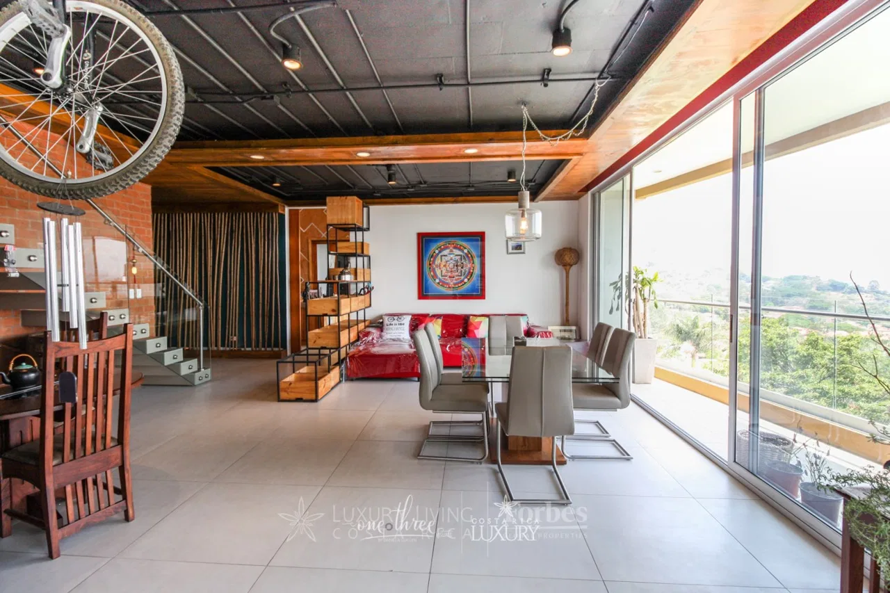 Dharma Penthouse Escazú: Furnished, Views & Roof Terrace (19580N), photo 3