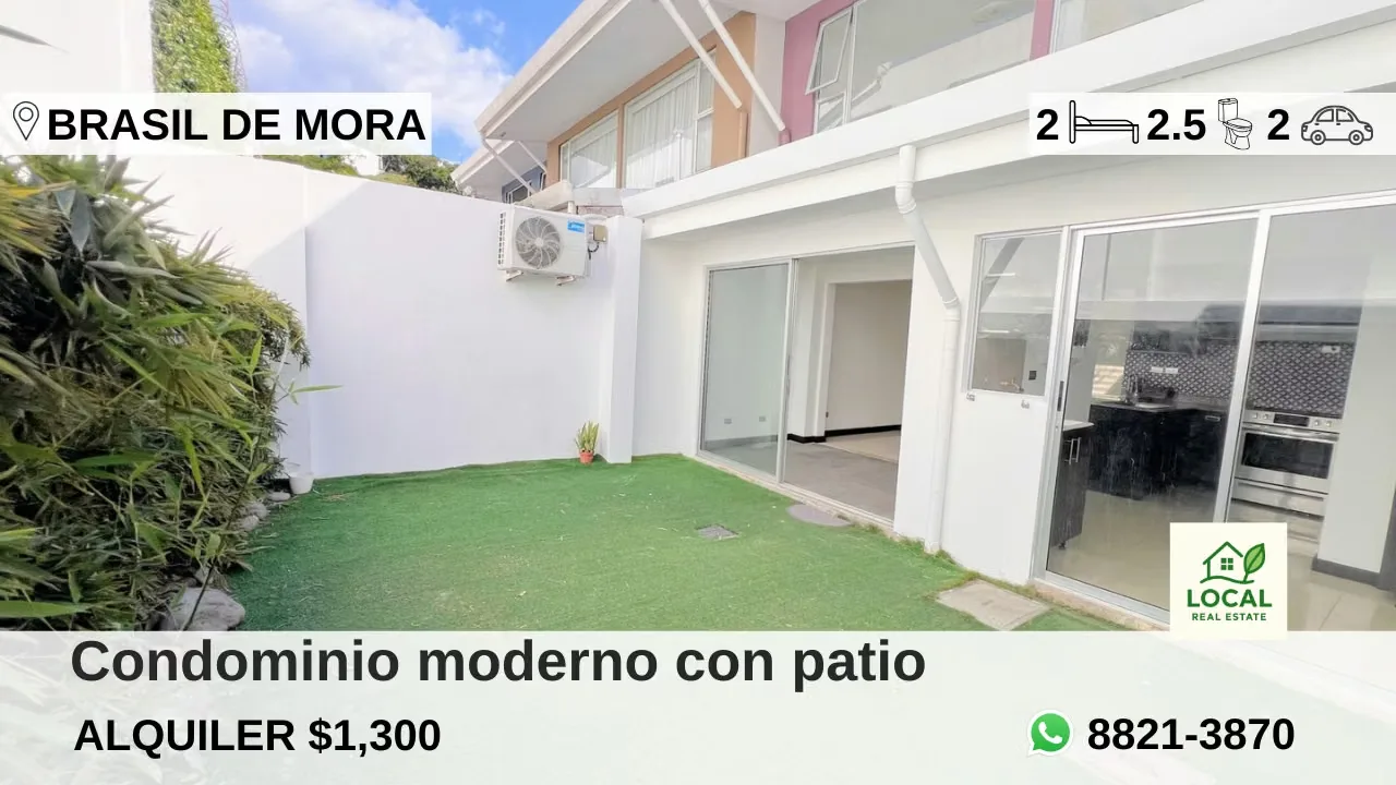 * Casa de diseño contemporáneo de dos niveles. En el primero encontramos un espacio integrado de sala-comedor con A/C y cocina abierta con desayunador, terraza techada, área de ...