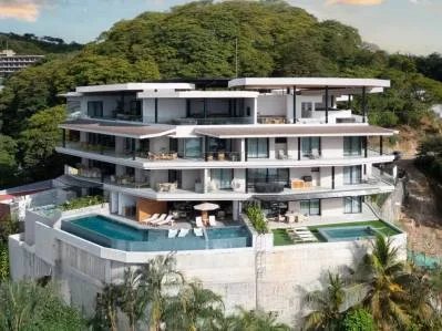 Penthouse de 5 Habitaciones con Rooftop Privado y Vistas al Océano | Tamarindo