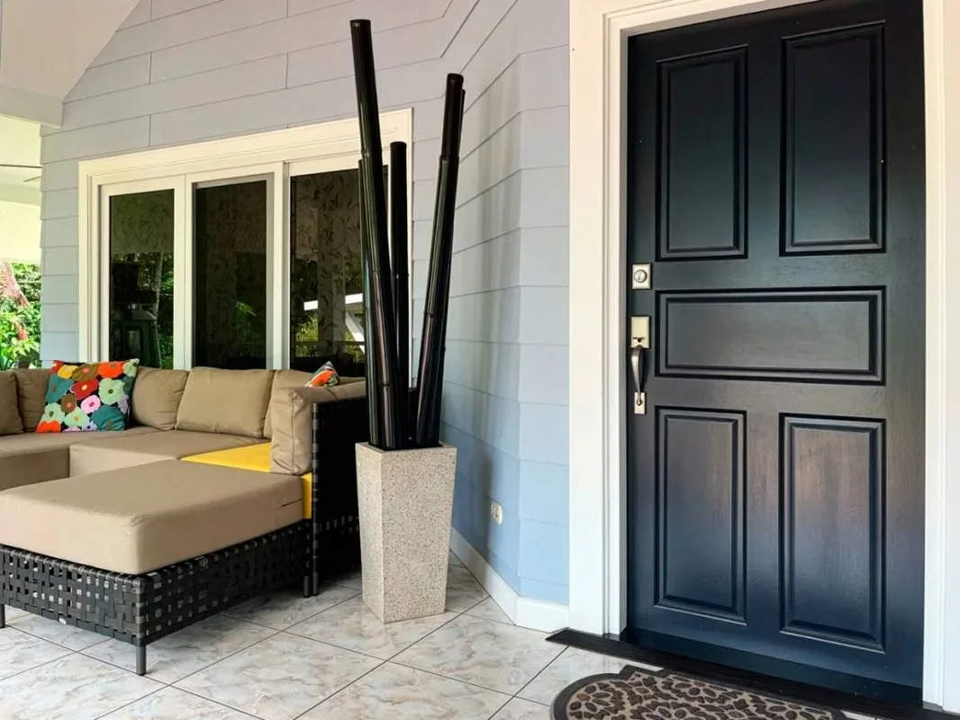 Una propiedad de 5000 m2 con una casa de 210m2 de construcción, estilo villa y arquitectura americano-caribeño, ubicada en condominio con seguridad 24/7 y con fácil acceso a ..., photo 8