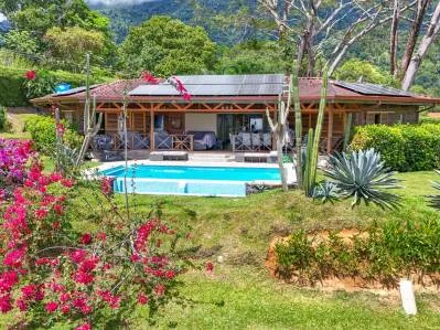 Casa clásica de ecomaderas con impresionantes vistas al mar – Ojochal Fase 5, photo 3