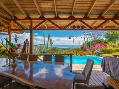 Casa clásica de ecomaderas con impresionantes vistas al mar – Ojochal Fase 5, photo 6