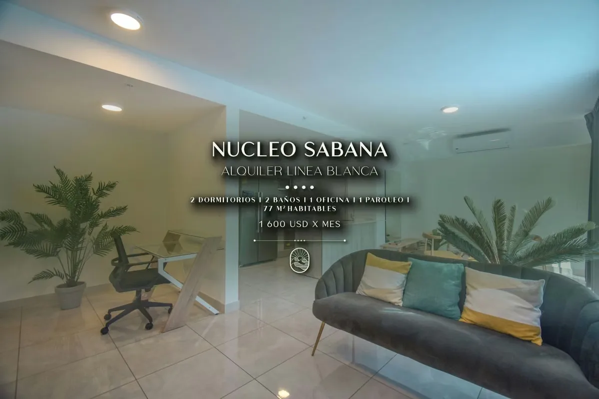 APARTMENT 2 HAB + OFFICE FOR RENT IN THE HEART SAVANNAH 124; THE SAVANNAH, SAN JOSÉ