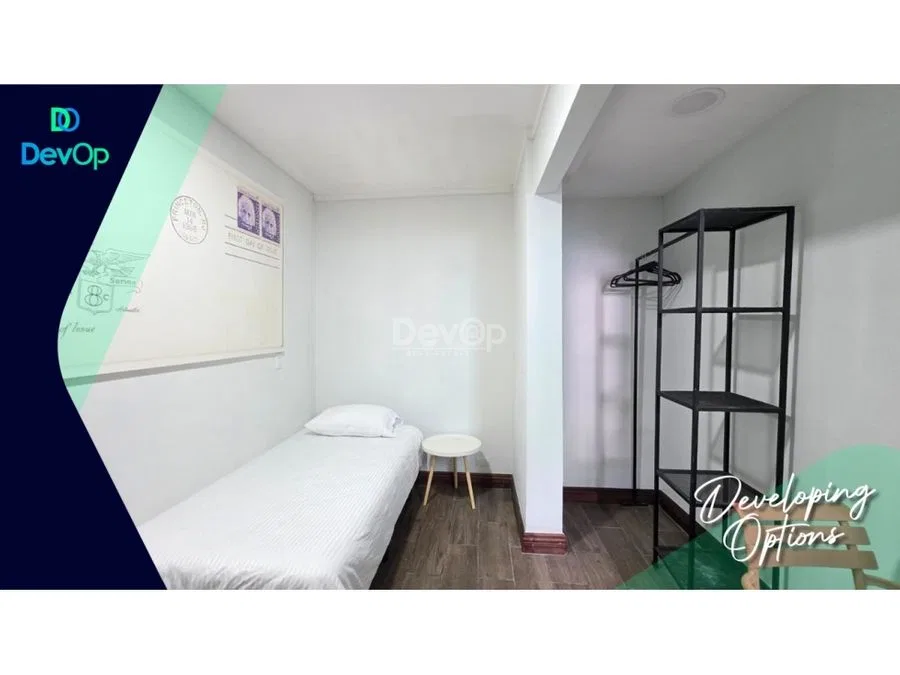 Alquiler de habitación amueblada con baño privado. San Pedro.