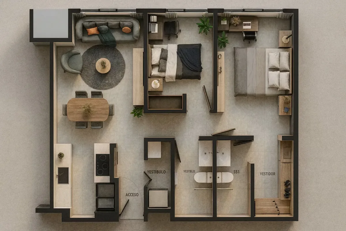 NOVATIBAS is an exclusive condominium with only 48 apartments, designed to make your life more comfortable and modern., photo 7