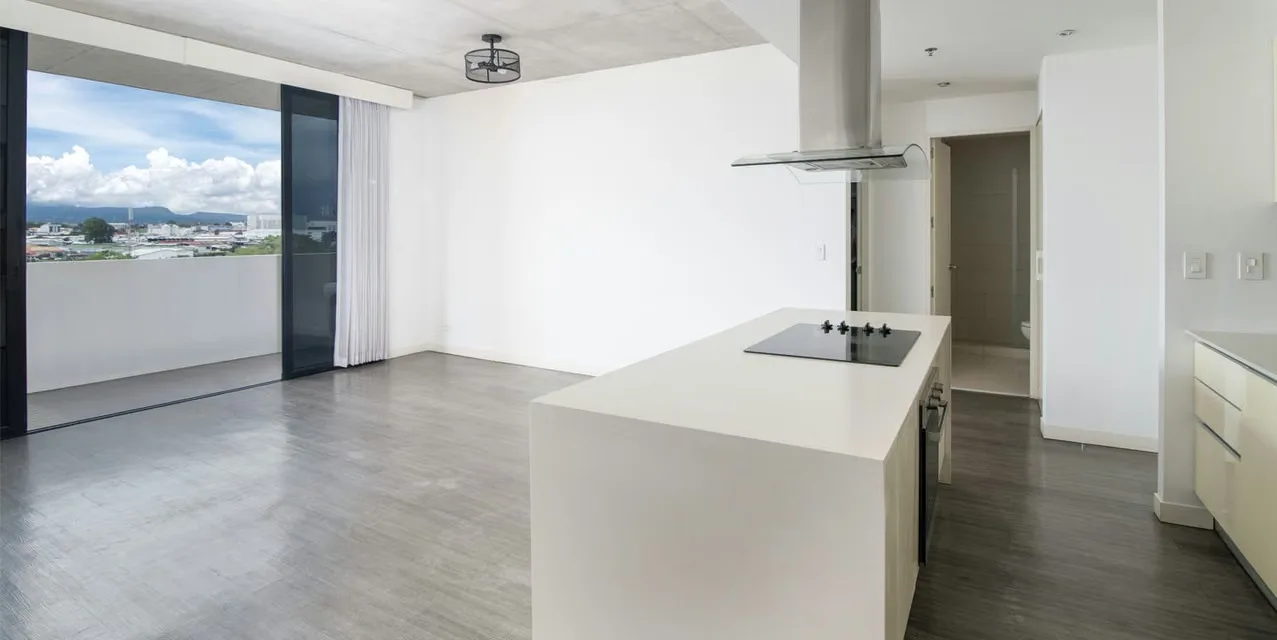 Apartment 2BR in Escazu Village - Mountain View - Top Floor Balcony