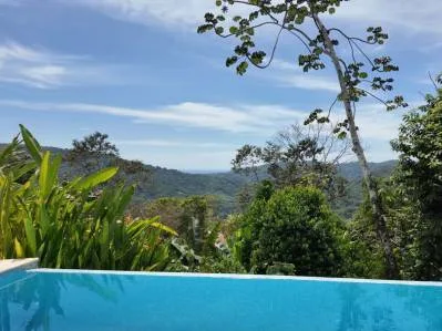Casa con vista al mar en venta en Dominical, Costa Rica – Piscina infinita, photo 2