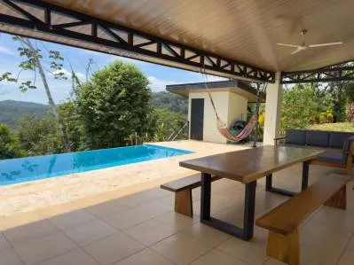 Casa con vista al mar en venta en Dominical, Costa Rica – Piscina infinita, photo 8