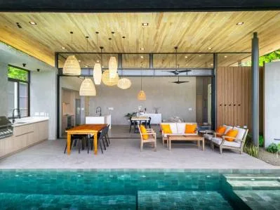 Casa La Artista - Elegante y moderno refugio con vistas al mar y a la montaña en Ojochal, photo 4