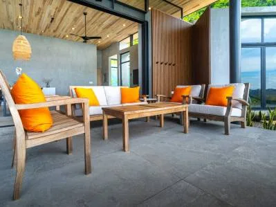 Casa La Artista - Elegante y moderno refugio con vistas al mar y a la montaña en Ojochal, photo 9