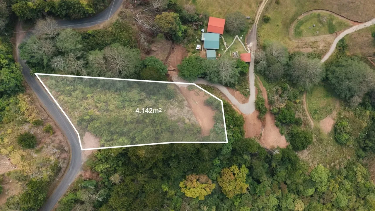 This 4,142 m ² lot is integrated into a residential environment already established in El Cedral, El Jardín de Dota. The privacy of the neighborhood and the pleasant views are its ...
