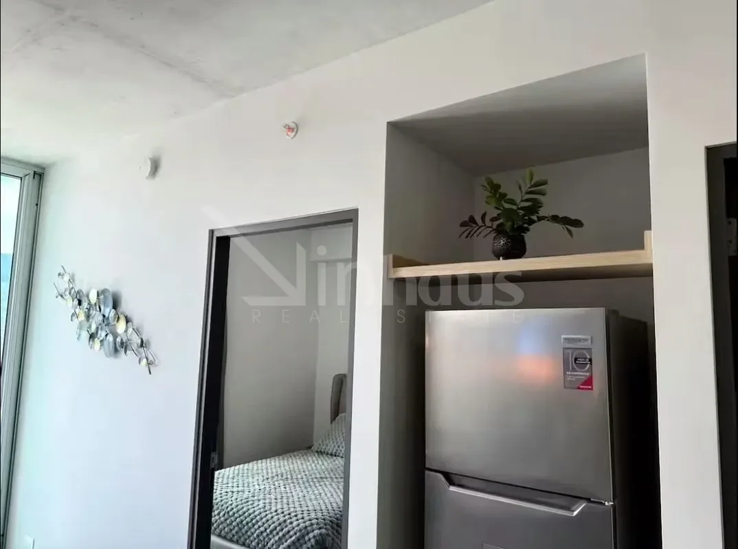 Alquiler de Apartamento amueblado en el piso 22, con espacio de parqueo para un vehículo, cuenta con dos habitaciones, la principal con walk-in closet, baño privado y balcón, la ..., photo 4