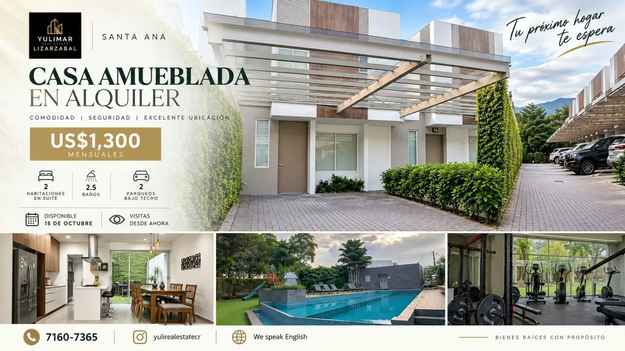 FULLY FURNISHED TOWNHOUSE FOR RENT | POZOS, SANTA ANA