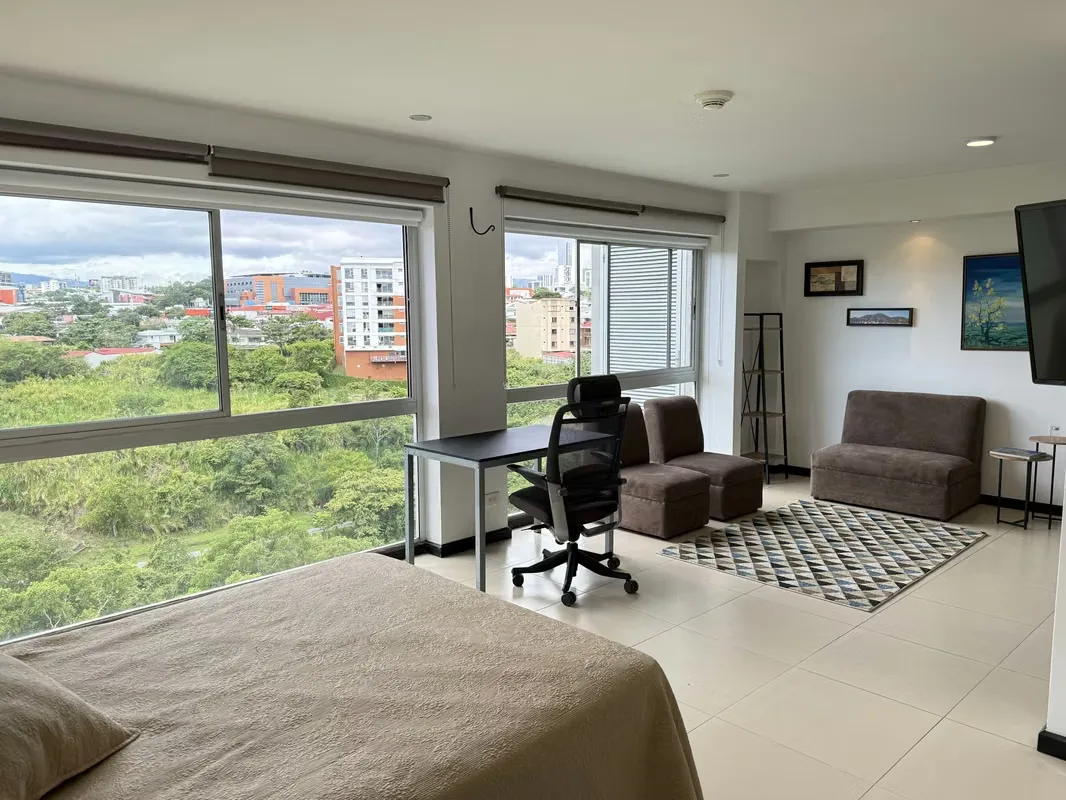 Furnished studio apartment for rent in Rohrmoser