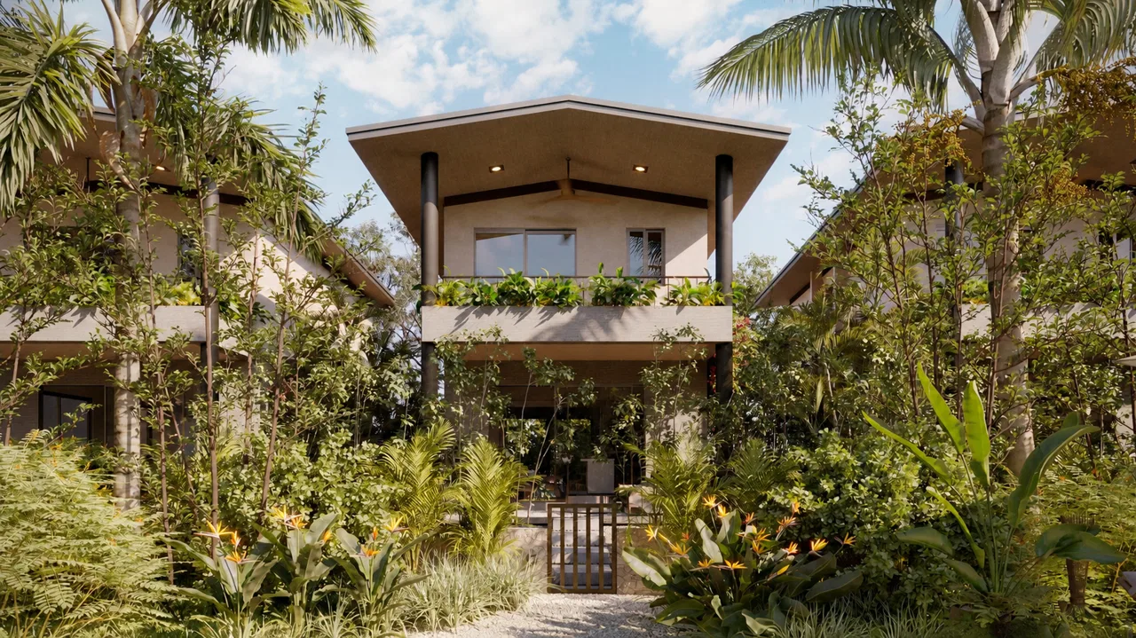 Residencia de 2 Habitaciones en Venta en Flamingo-Potrero a 2 Minutos de Playa Potrero