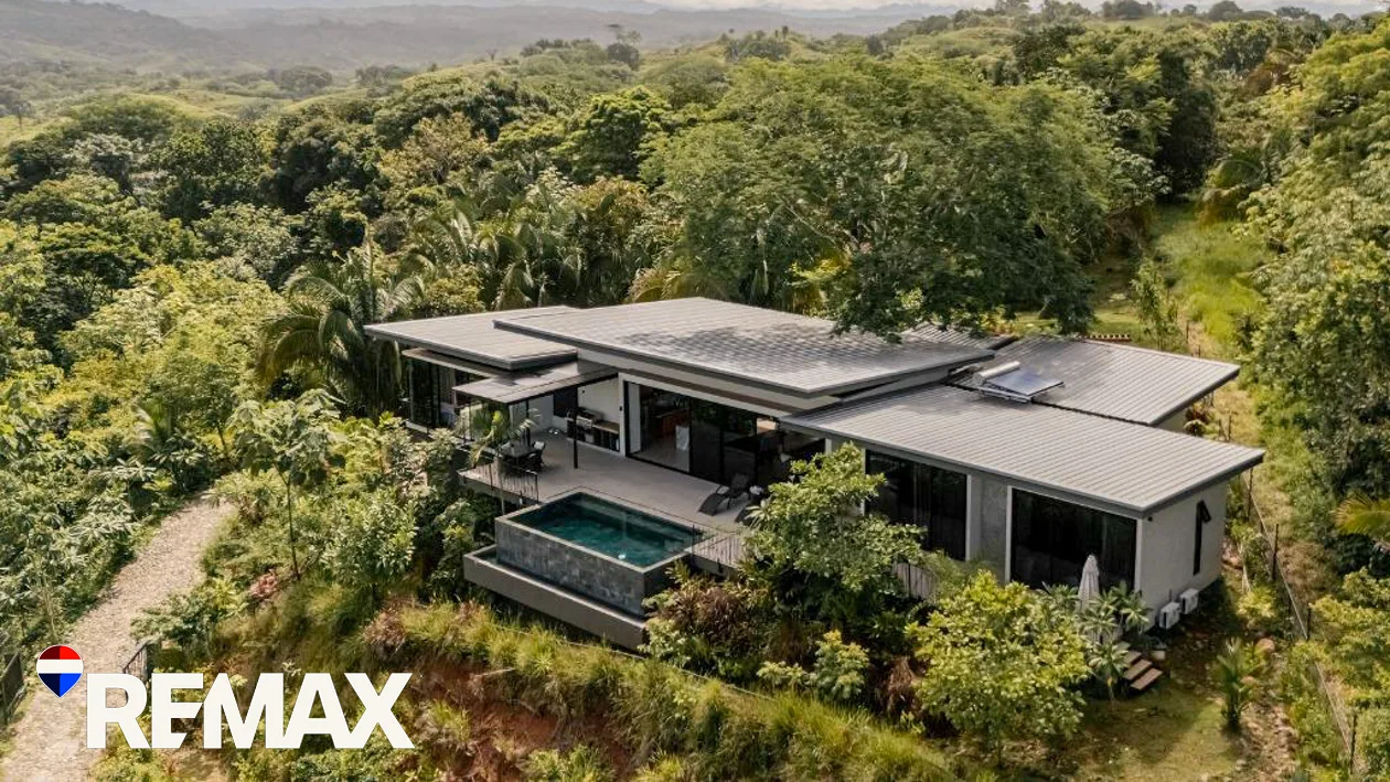 Costa Esterillos Modern Home | Panoramic Ocean Views | Top of the Community