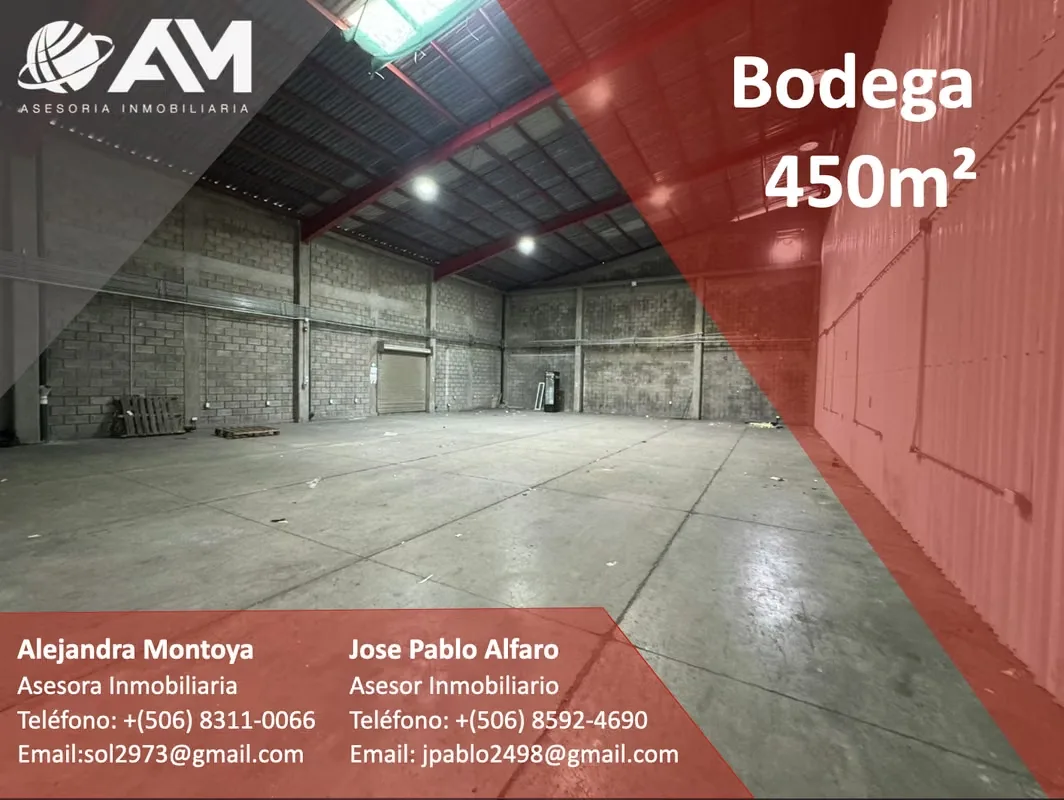 CONTAMOS CON BODEGAS Y NAVES INDUSTRIALES EN TODO EL GAM, CONTACTENOS SERA ...