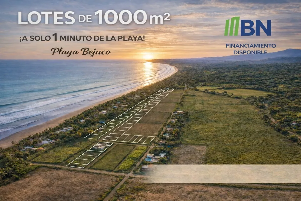Lotes de 1,000 m² en Playa Esterillos Este, a pocos metros de la playa, photo 2