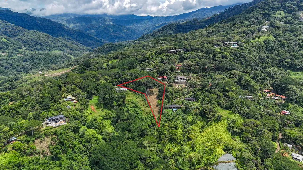 BUILDING PROPERTY WITH PANORAMIC VIEWS OF THE OCEAN AND VALLEY, IN UVITA – 1.4 ACRES, photo 3