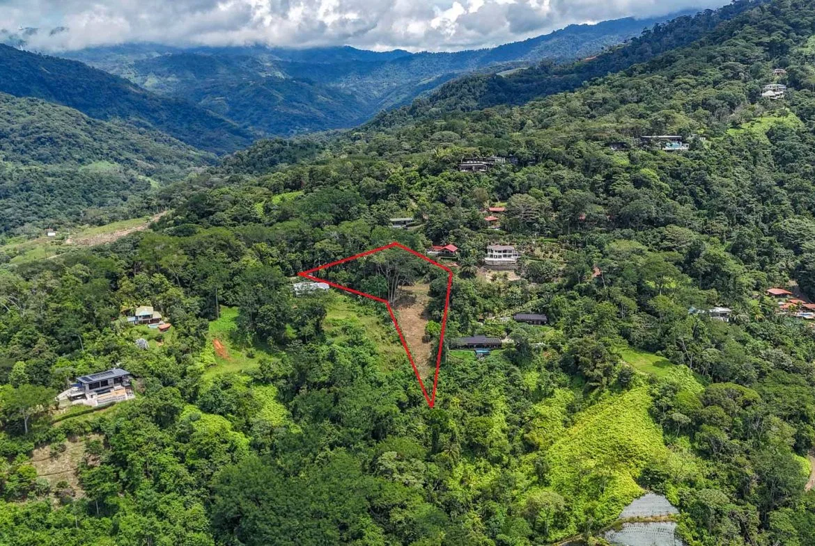 BUILDING PROPERTY WITH PANORAMIC VIEWS OF THE OCEAN AND VALLEY, IN UVITA – 1.4 ACRES, photo 4