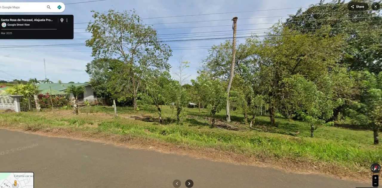 Amplio lote de 7,955 m² con uso de suelo mixto en Santa Rosa de Pocosol
