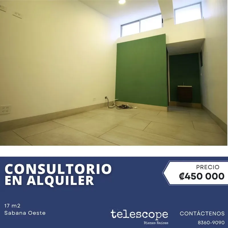 Consultorio en Alquiler en Sabana Oeste