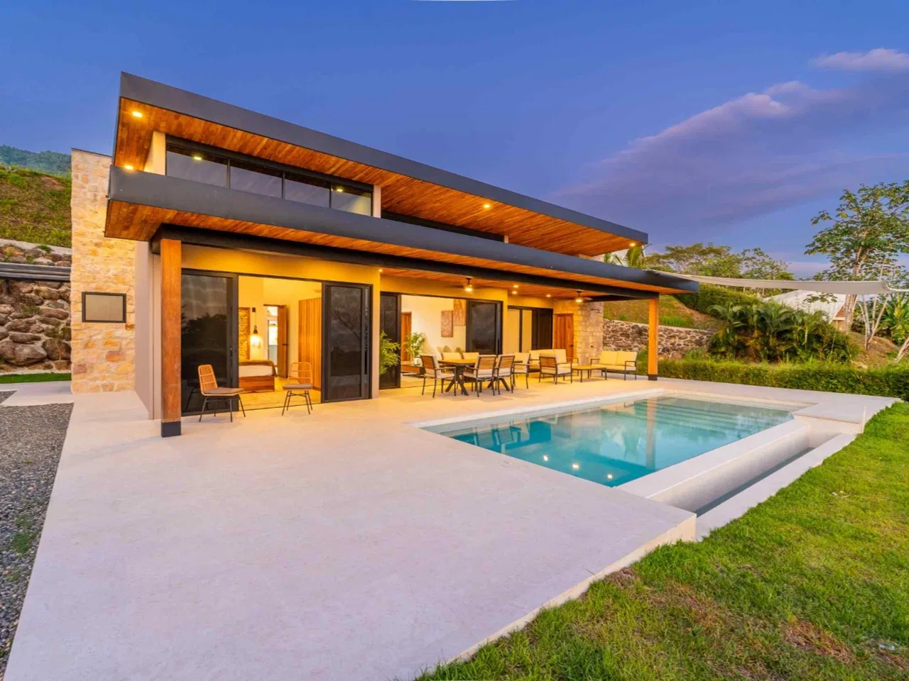 Breathtaking Brand-New 2-Bedroom Home with Ocean Views and Private Pool in Ojochal Costa Rica