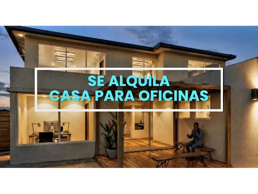 Alquiler de edificio de oficinas en Los Yoses