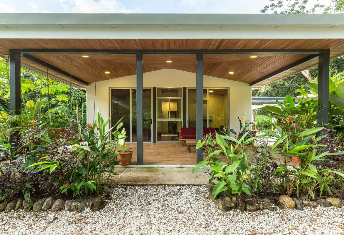 Just a 300-meter walk from the beach in the peaceful community of MalPaís, this remarkable family estate offers an exceptional combination of space, privacy, and natural beauty.