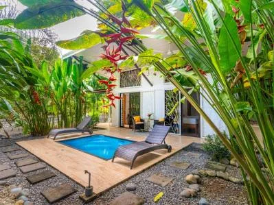 Casita moderna tropical en media hectárea / Piscina de agua salada / Potencial de ampliación, photo 4