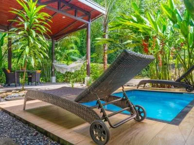 Casita moderna tropical en media hectárea / Piscina de agua salada / Potencial de ampliación, photo 7