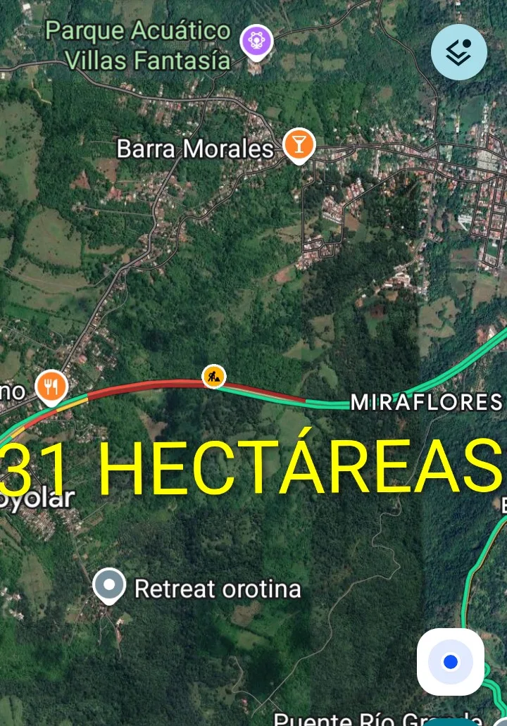 DUEÑO VENDE 31 HECTÁREAS EN OROTINA