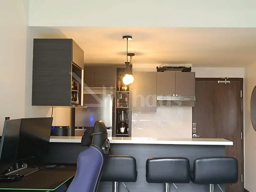 Venta de apartamento de una habitación ubicado en Torre en Nunciatura. Cuenta con un espacio integrado de cocina, sala y comedor con salida a balcón., photo 11