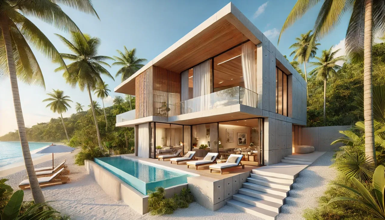 New Oceanfront Home for Sale