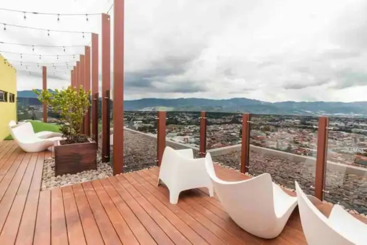 Está distribuido en dos habitaciones, dos baños completos, sala comedor cocina integrados y parqueo para dos ..., photo 11