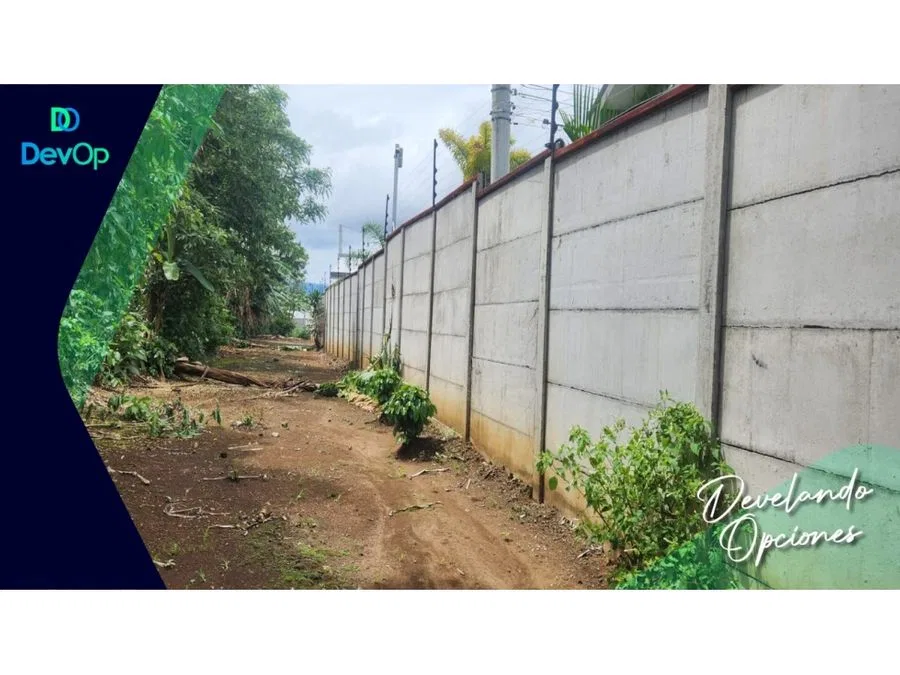 Venta de terreno uso mixto en San Pablo de Heredia