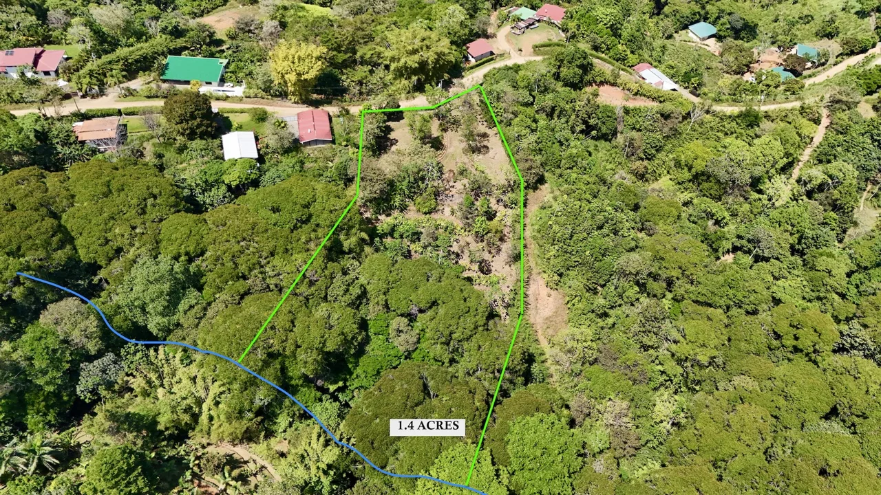 BUILDING PROPERTY WITH MOUNTAIN VIEWS, IN PLATANILLO – 1.34 ACRES